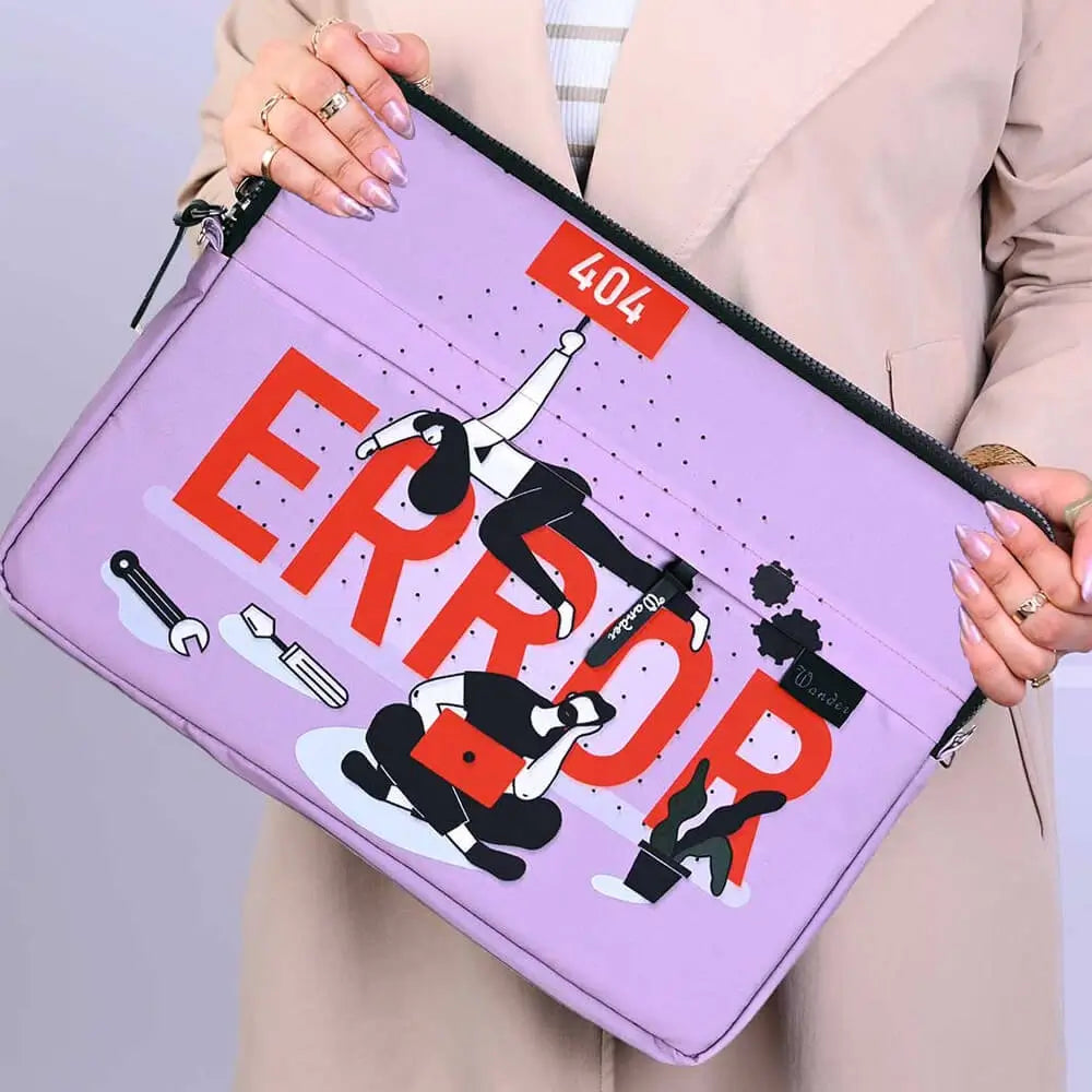 Error 404 laptop sleeve (15.6 inch)