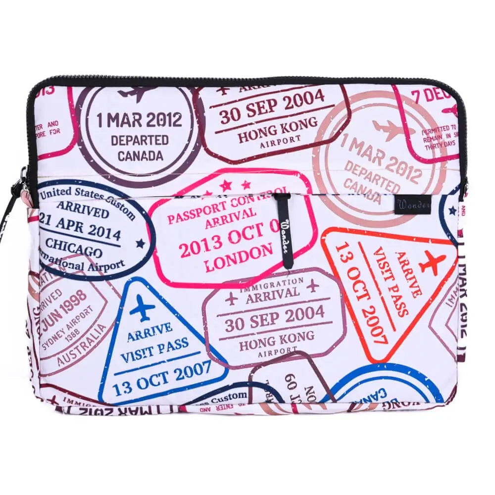 Stamps laptop sleeve (15.6 inch)
