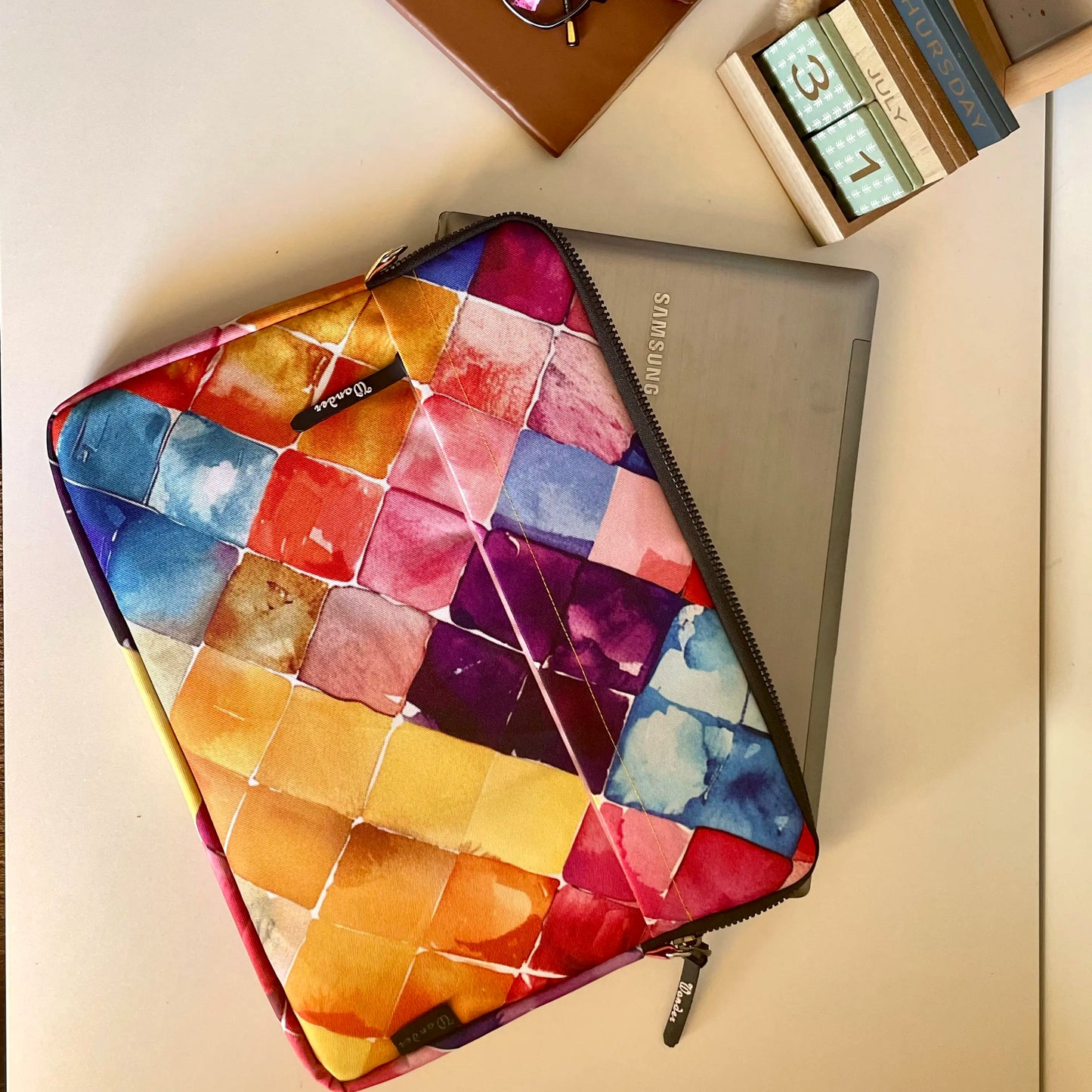 Color palette laptop sleeve (15.6 inch)