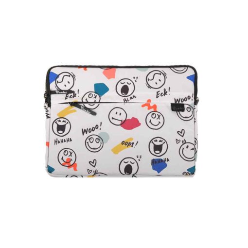 Smile laptop sleeve