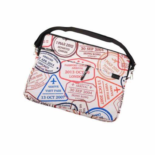 Stamps laptop sleeve - Image 2